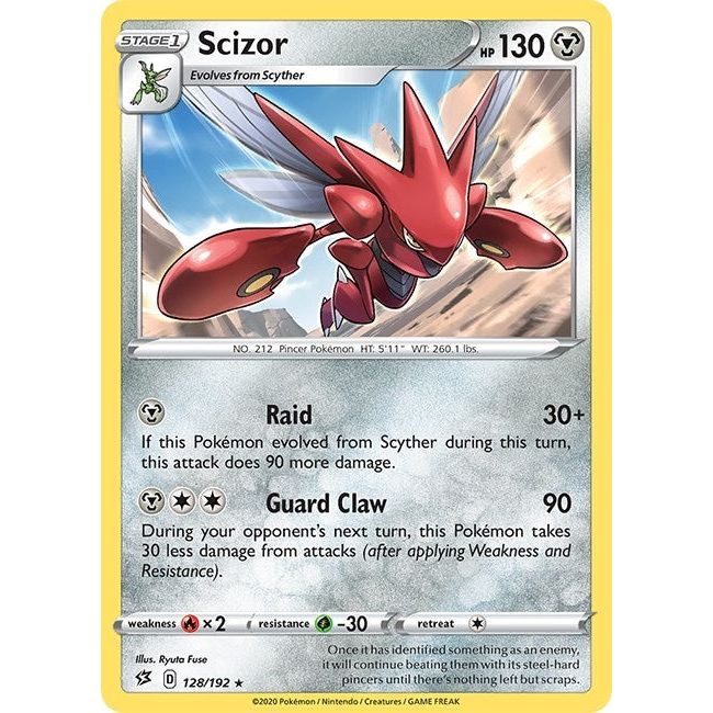Scizor (128/192) (SWSH02)