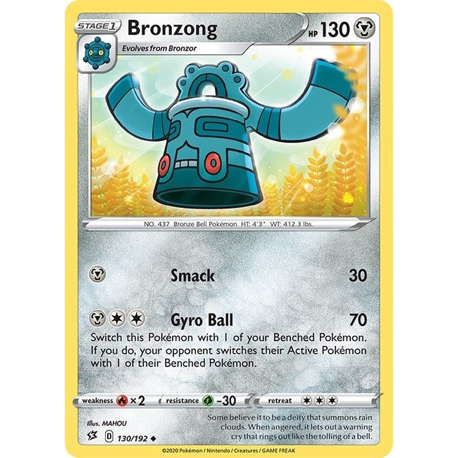 Bronzong (130/192) (SWSH02)