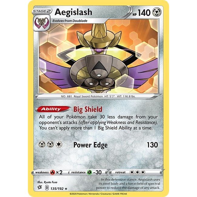 Aegislash (135/192) (SWSH02)