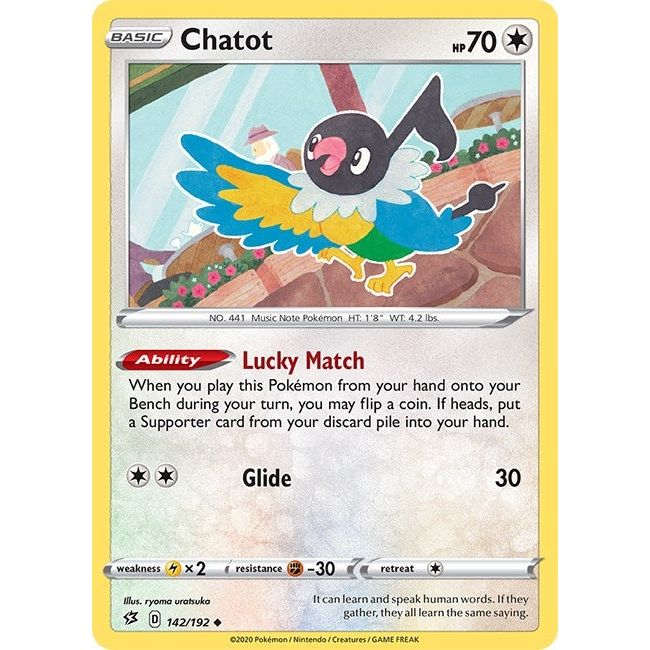 Chatot (142/192) (SWSH02)
