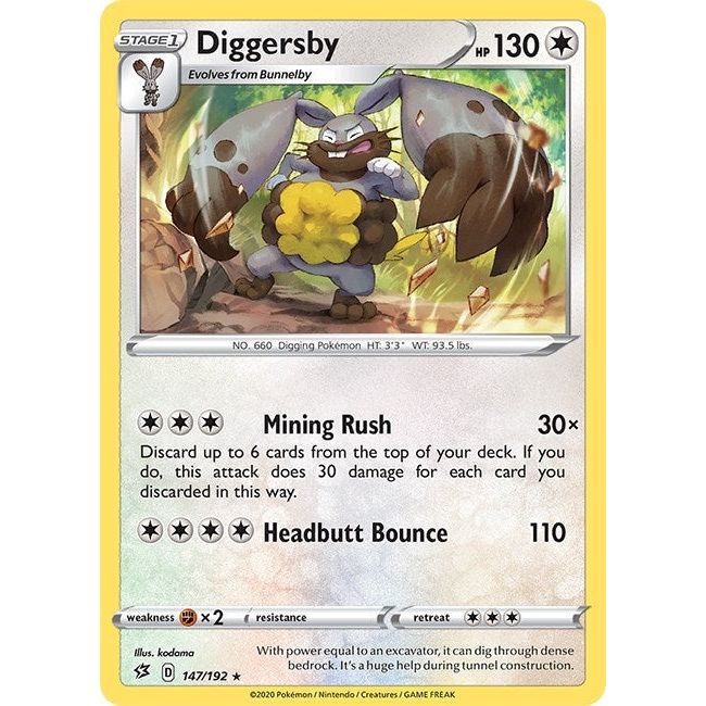 Diggersby (147/192) (SWSH02)
