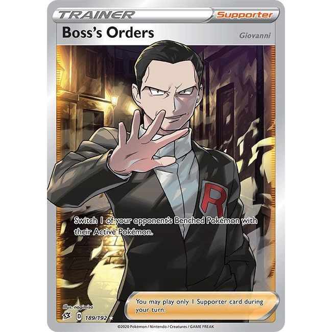 Boss's Orders (Full Art) (189/192) (SWSH02)