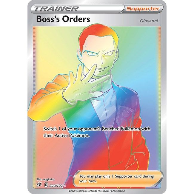 Boss's Orders (Secret) (200/192) (SWSH02)