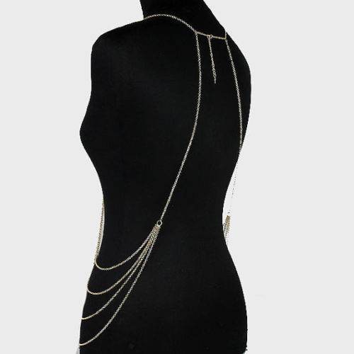 Chic Women body Pearl chain Fashion jewelry