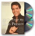 Elvis Presley Two DVD & Two CD Collectors Edition Set - He Touched Me the Gospel Music The King with Over 40 Great Songs As Seen On TV Volume 1 & 2 Music CD and DVD AsSeenOnTV