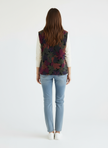 Kellysport Floral Fleece Vest- Made in Canada