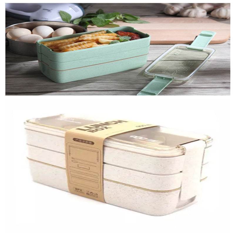 Microwave-Safe Multi Layer Lunch Box for Kids