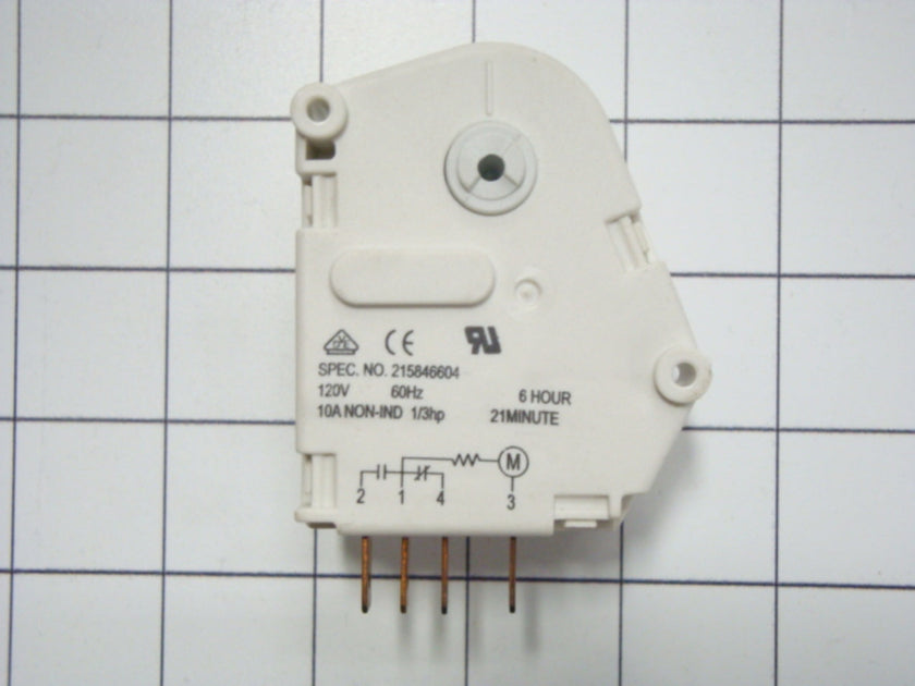 215846604 Defrost Timer for Frigidaire/Electrolux Fridge
