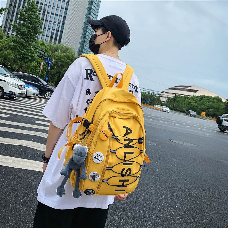 Unisex Teen Large Capacity Sports College High School Backpack