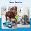 4 Layers Slow Feeder Dog bowl Puzzle feeder toy