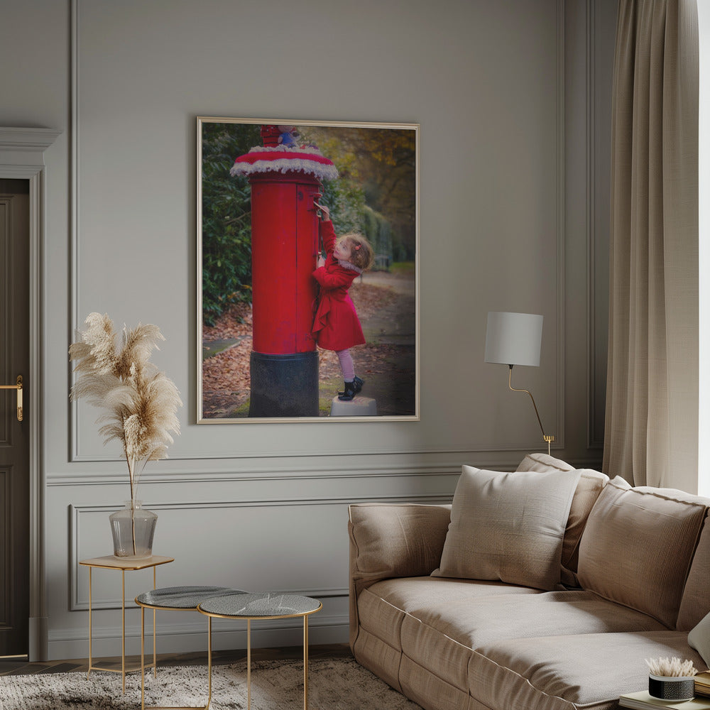 Décoration murale : Lettre au Père Noël