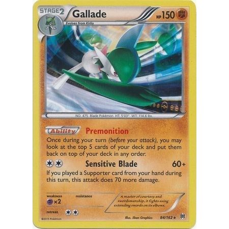 Gallade - 84/162 (Cosmos Holo) (084/162) (BLE)
