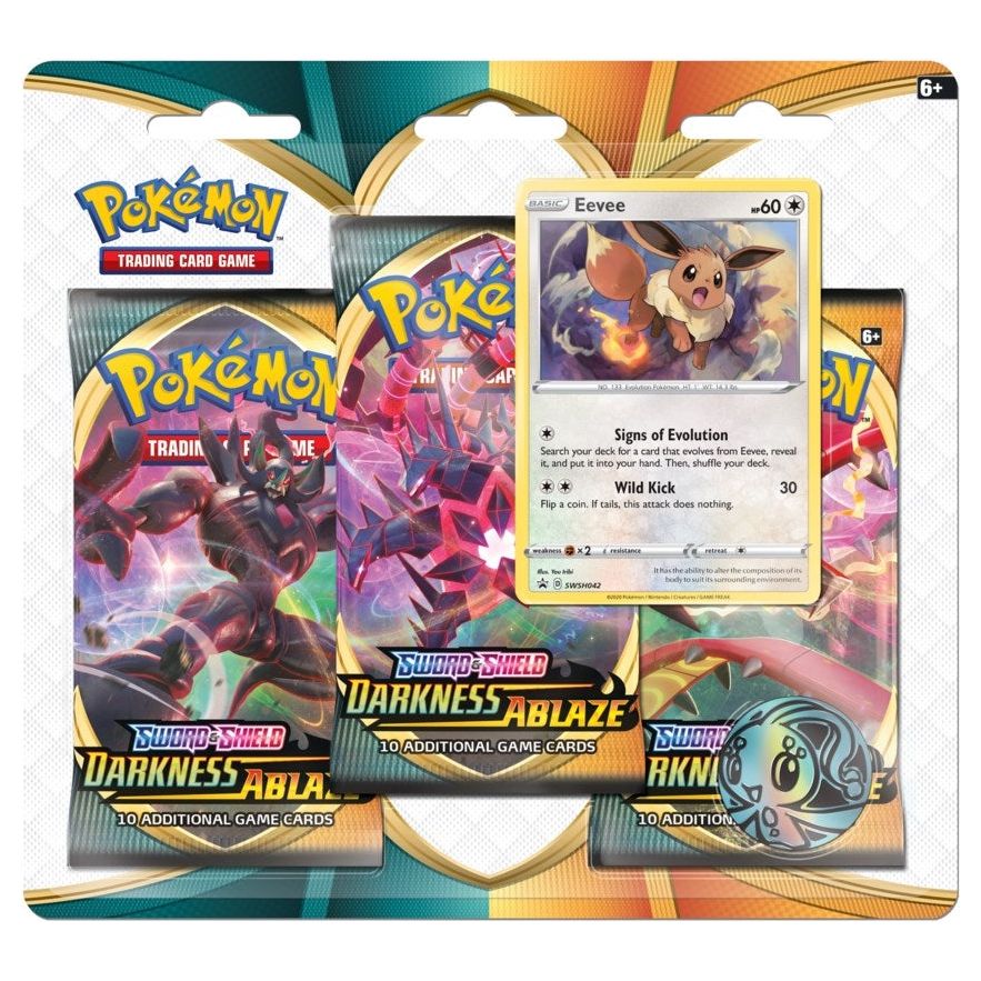 Darkness Ablaze 3 Pack Blister [Eevee]