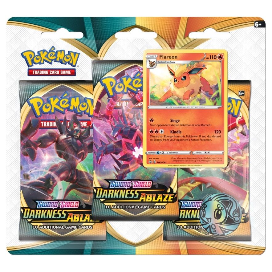 Darkness Ablaze 3 Pack Blister [Flareon]