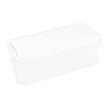 Frigidaire 216959802 Bac de rangement transparent pour porte de réfrigérateur, 2L