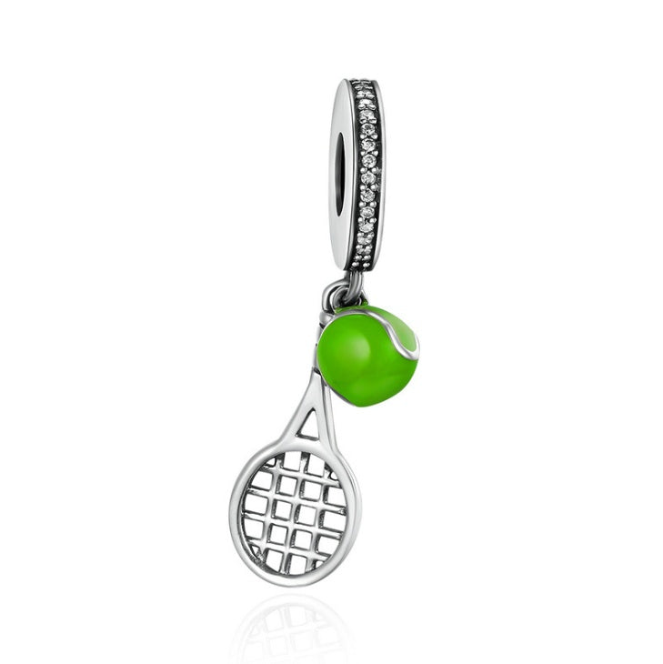 925 Sterling Silver Sports Ball DIY Bracelet Bead – Volleyball Football Baseball Tennis