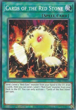 Cards of the Red Stone (LDS1-EN018) - Legendary Duelists: Season 1 1st Edition
