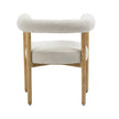 Svea Boucle Dining Chair - Cream
