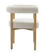 Svea Boucle Dining Chair - Cream