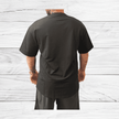 BulkBully G.O.A.L.S Collection - Men's Oversized Tee Black