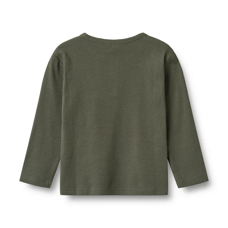 Long Sleeve Morris T | Winter Forest | Wheat Kids