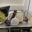 Presbyopic One-shoulder Crossbody Square Pouch Women's Bag