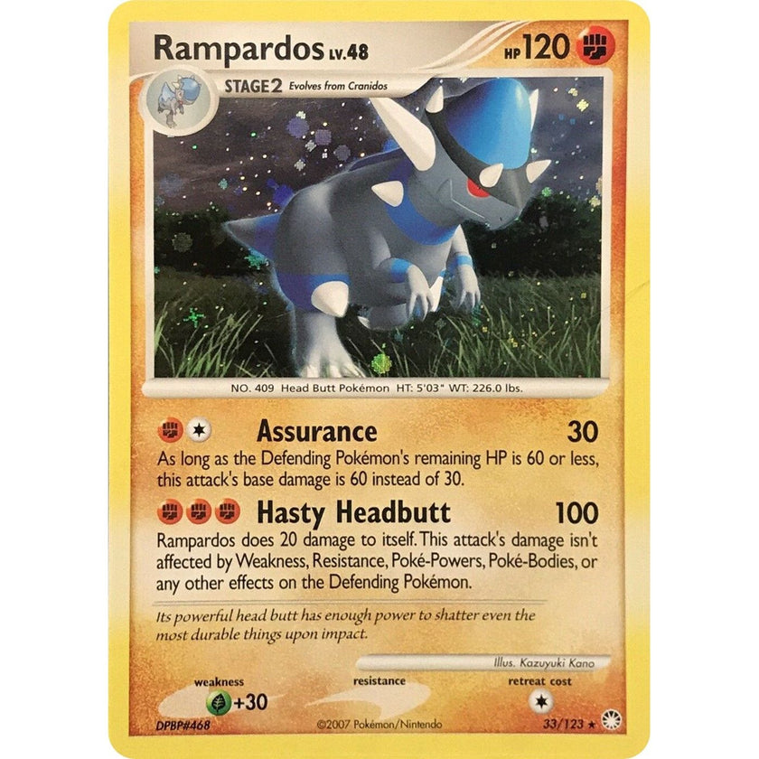 Rampardos - 33/123 (Cosmos Holo) (033/123) (PR)