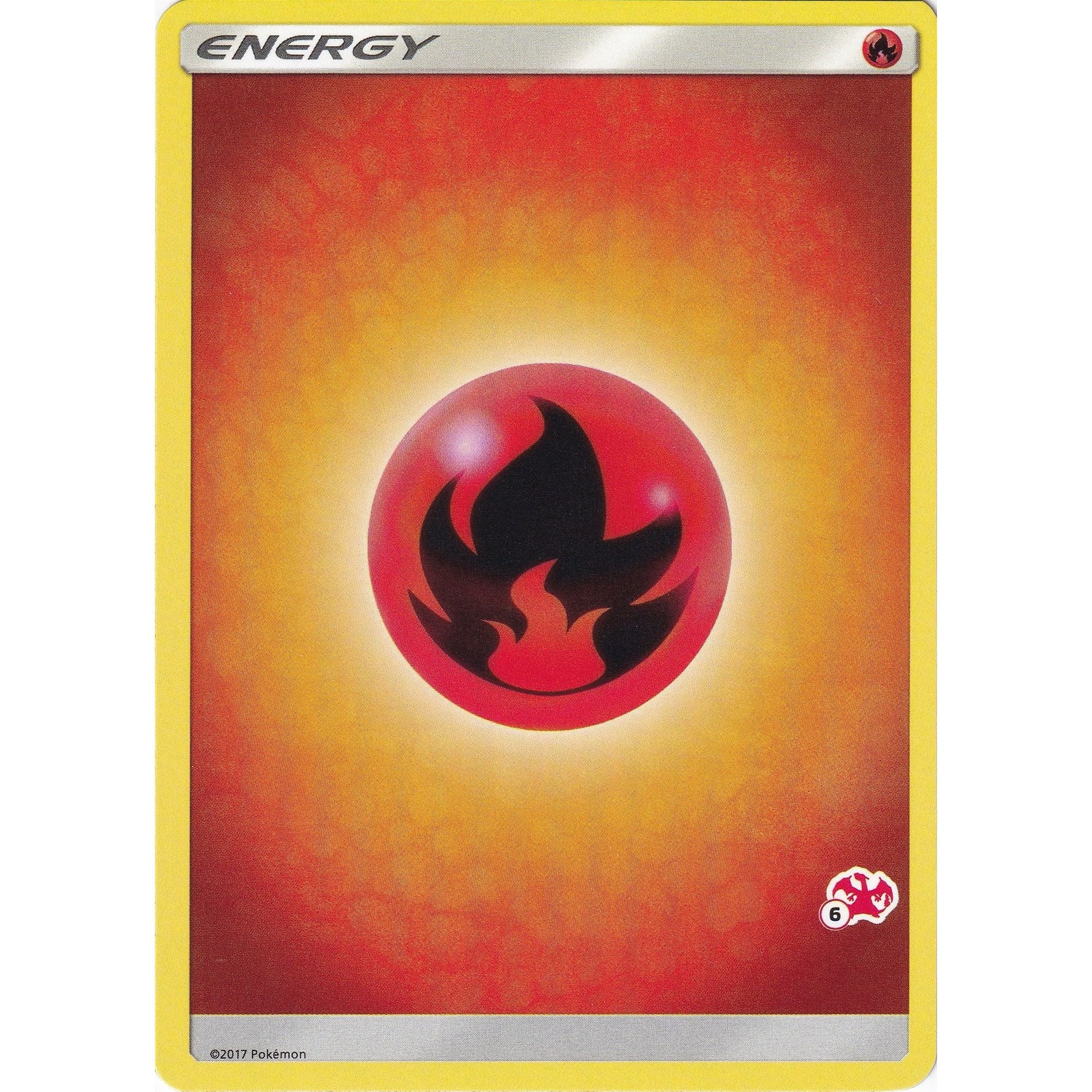 Fire Energy (#6 Charizard Stamped) (BTA)