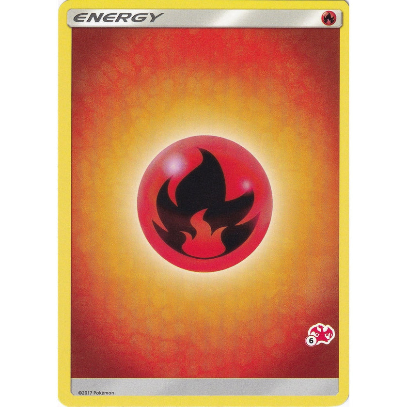 Fire Energy (#6 Charizard Stamped) (BTA)