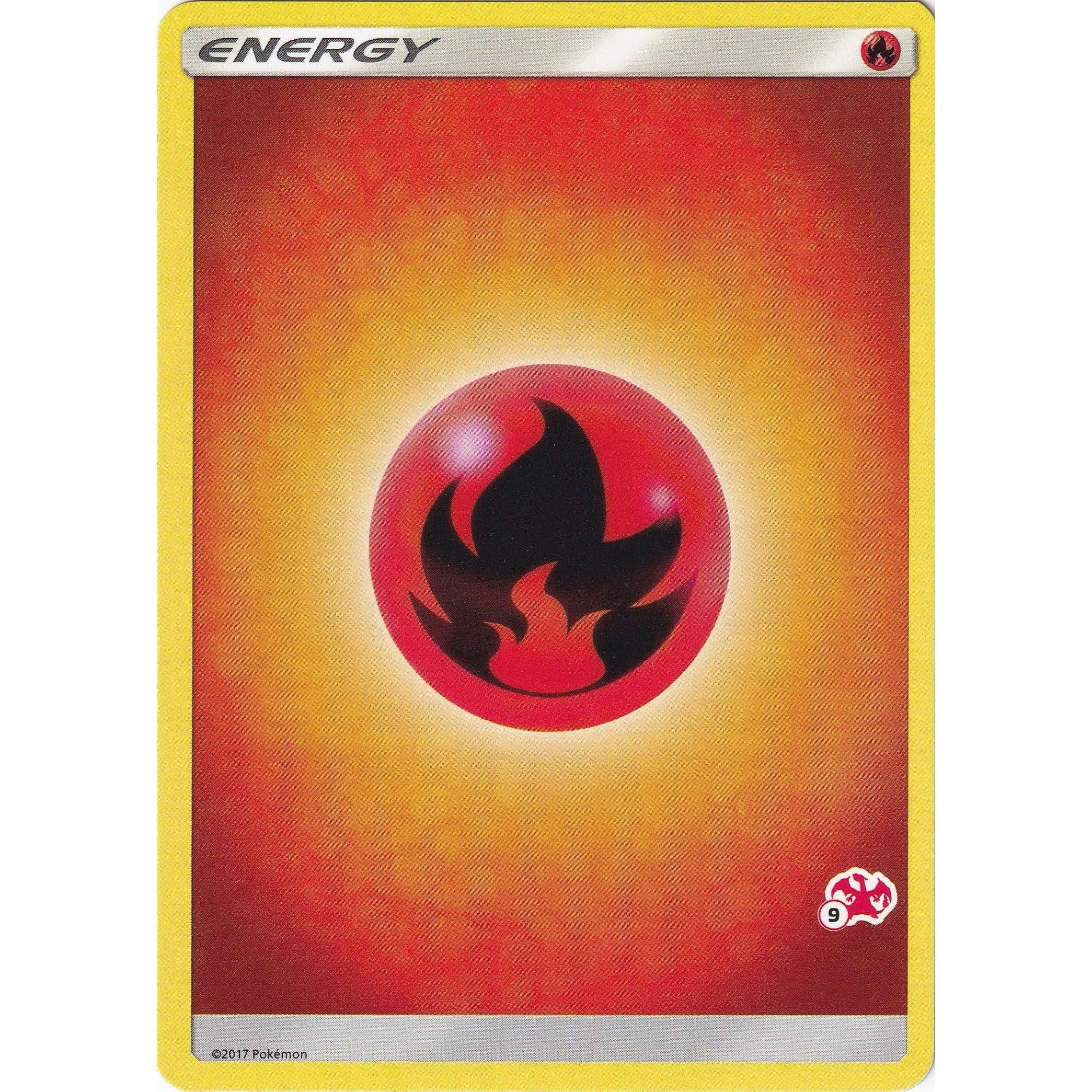 Fire Energy (#9 Charizard Stamped) (BTA)