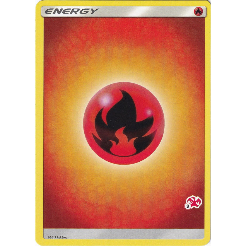 Fire Energy (#9 Charizard Stamped) (BTA)