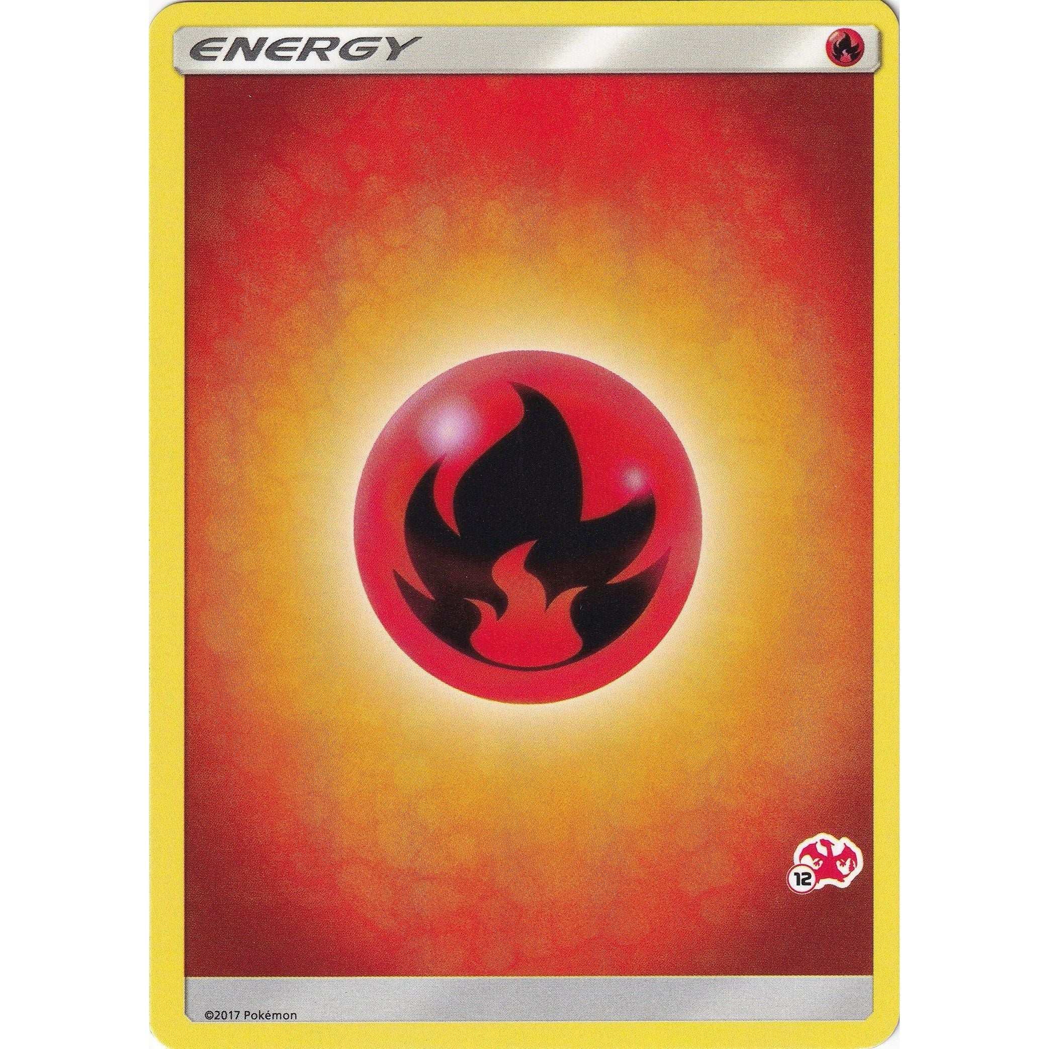 Fire Energy (#12 Charizard Stamped) (BTA)