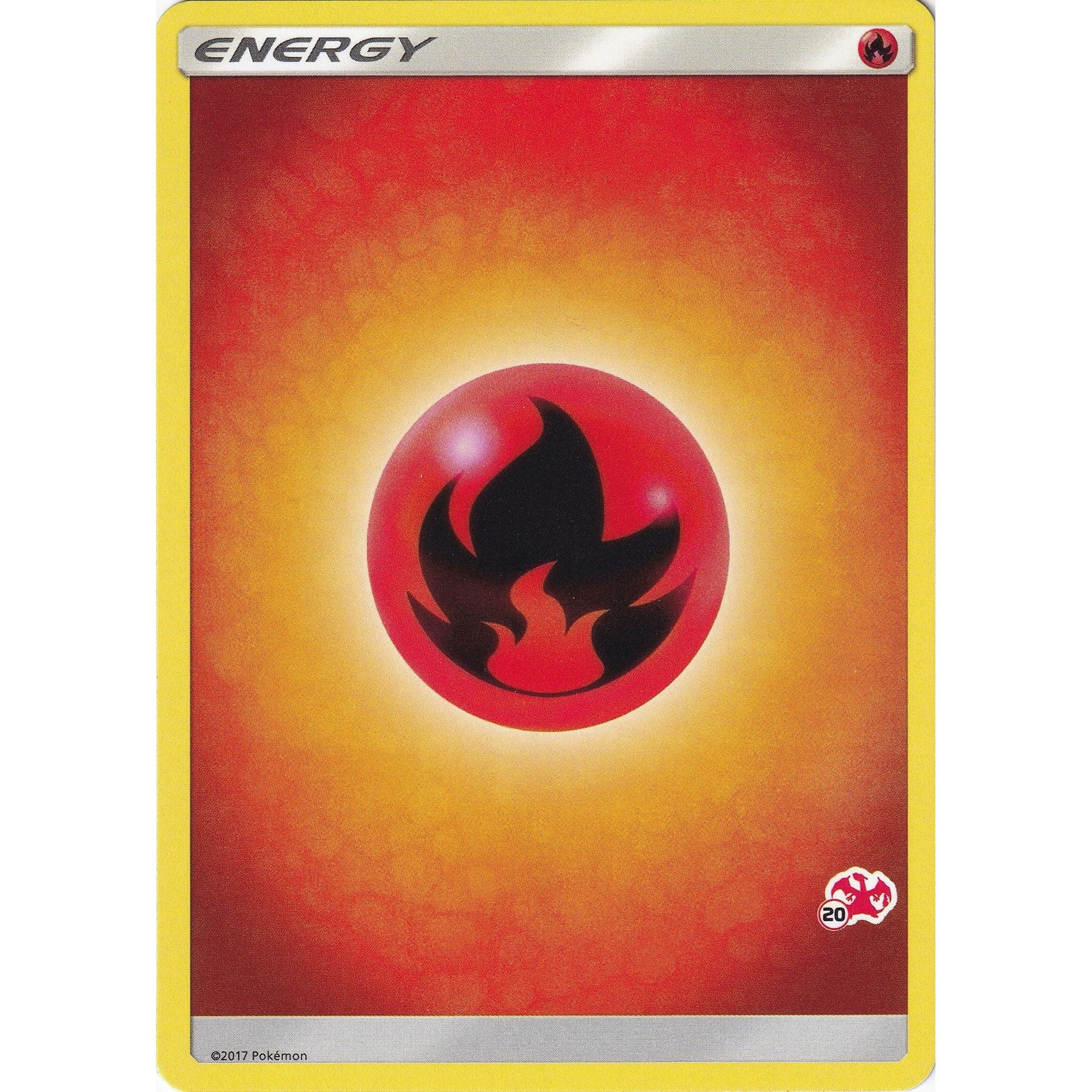 Fire Energy (#20 Charizard Stamped) (BTA)