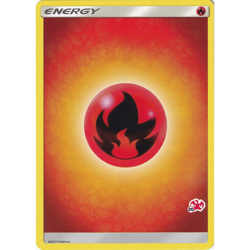 Fire Energy (#20 Charizard Stamped) (BTA)
