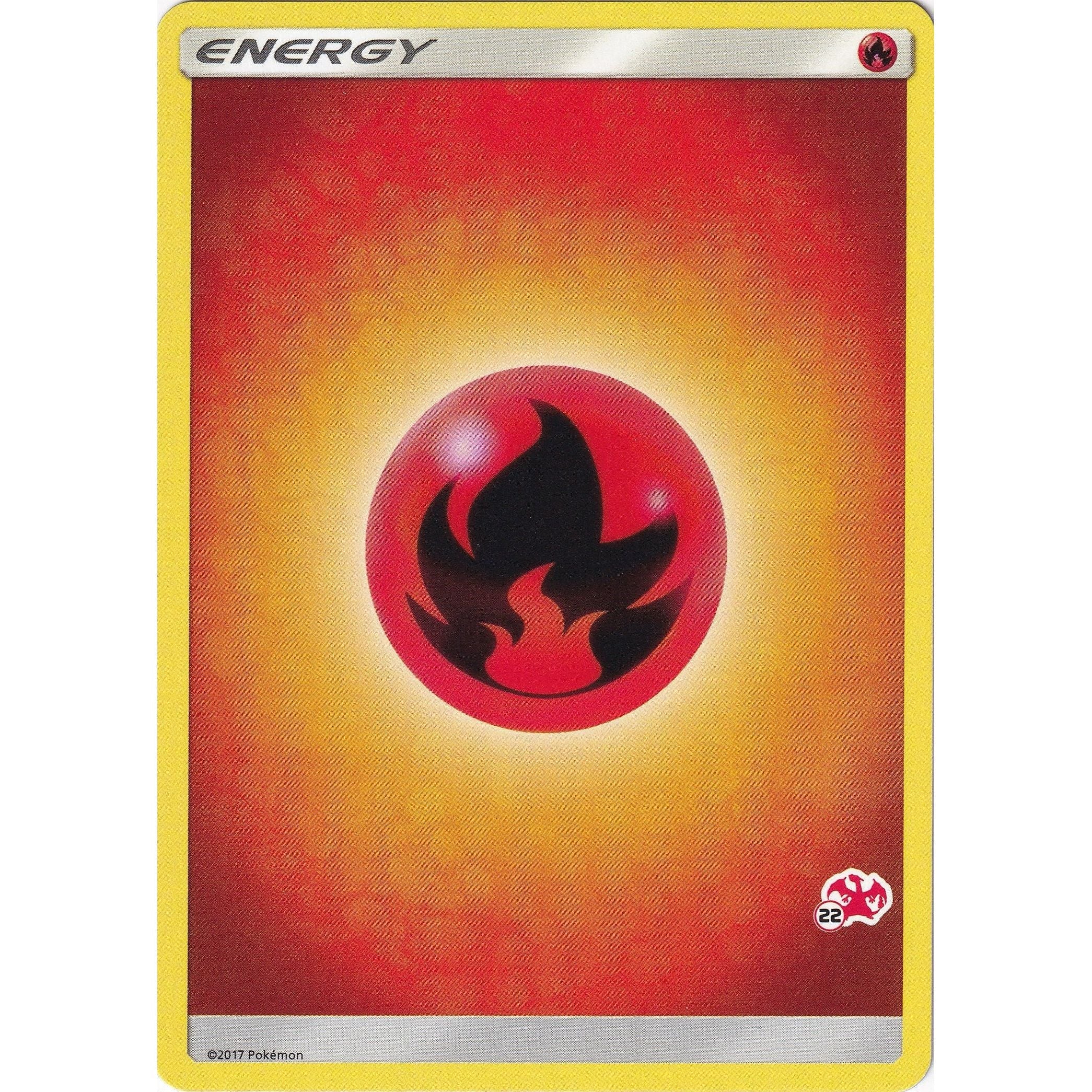Fire Energy (#22 Charizard Stamped) (BTA)