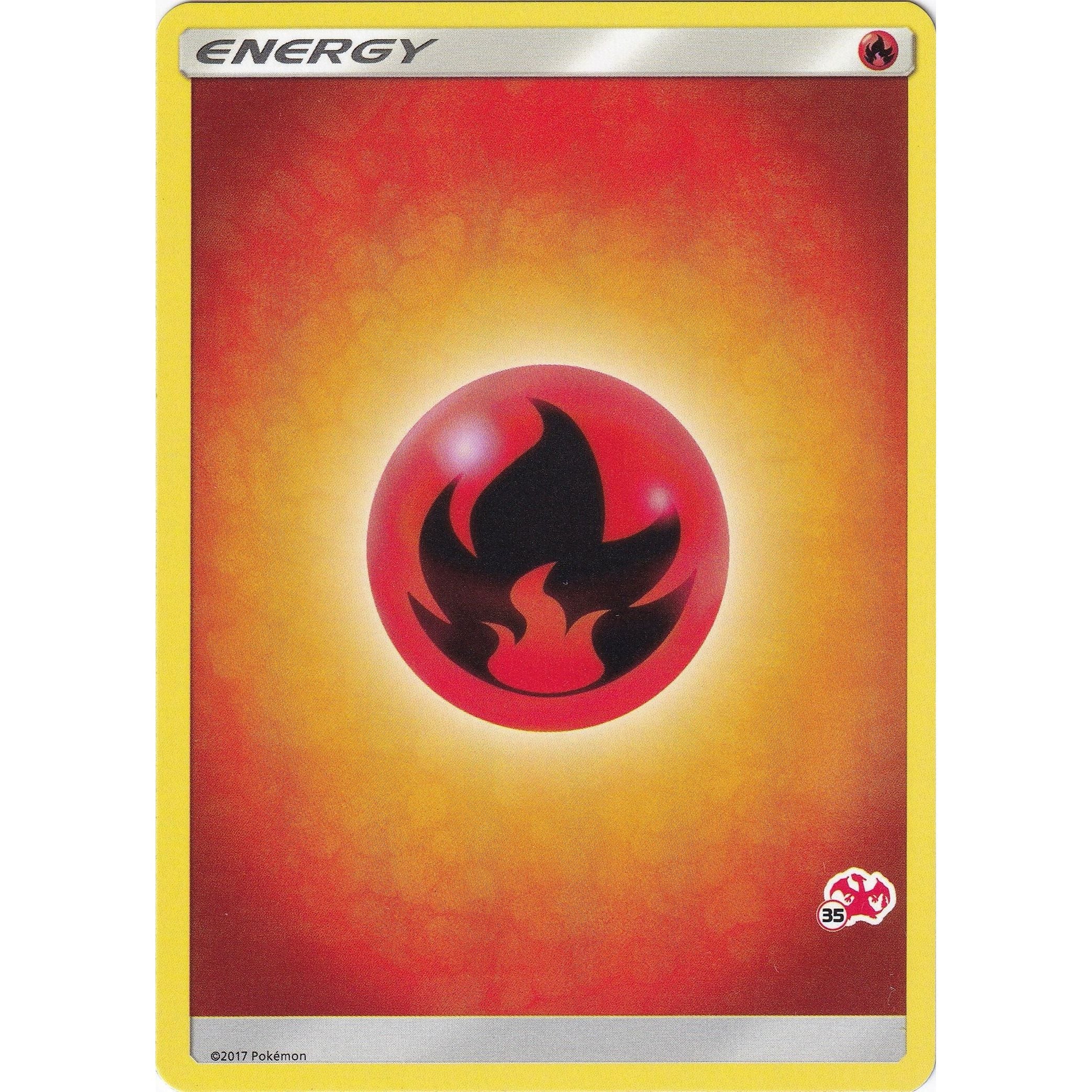 Fire Energy (#35 Charizard Stamped) (BTA)