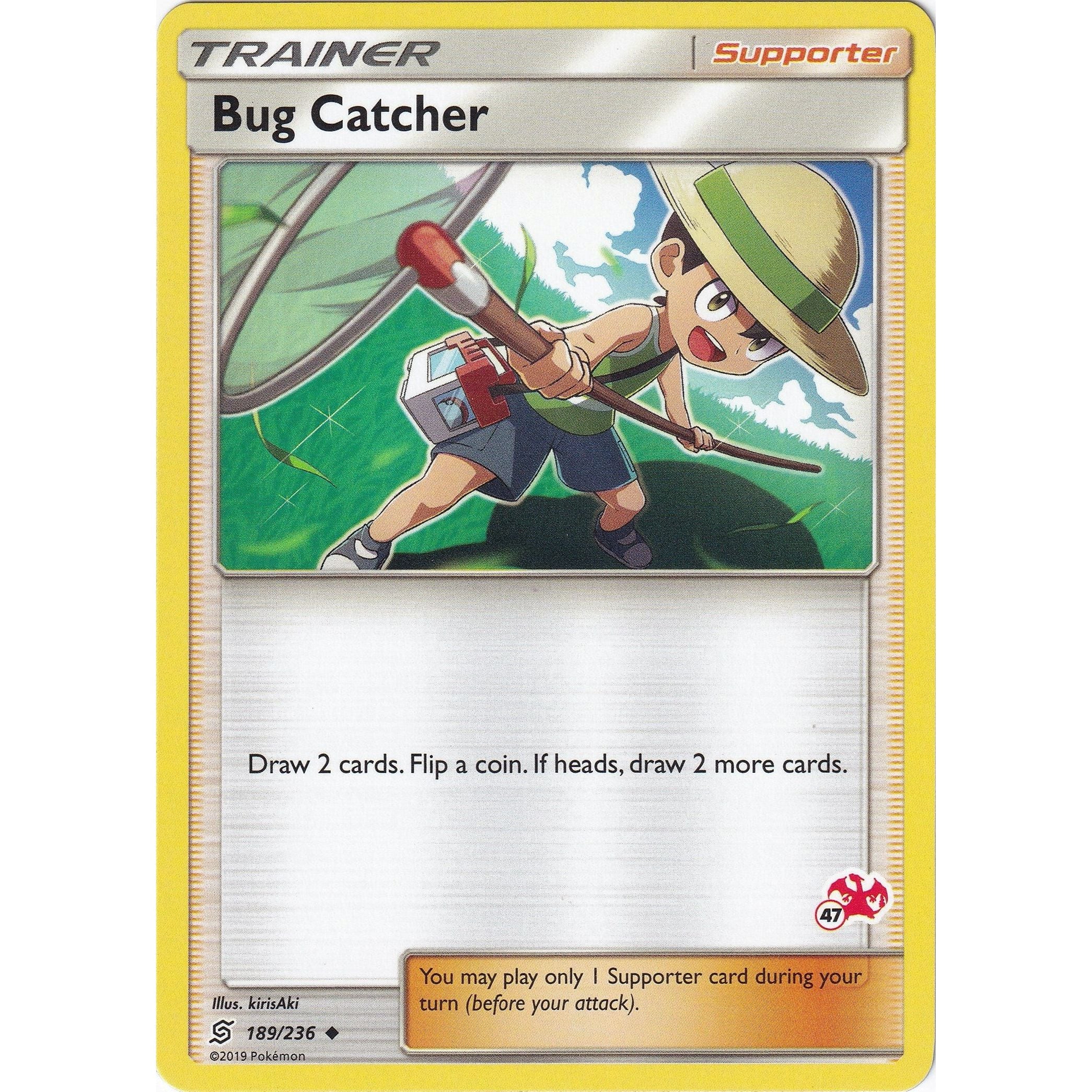 Bug Catcher - 189/236 (#47 Charizard Stamped) (189/236) (BTA)