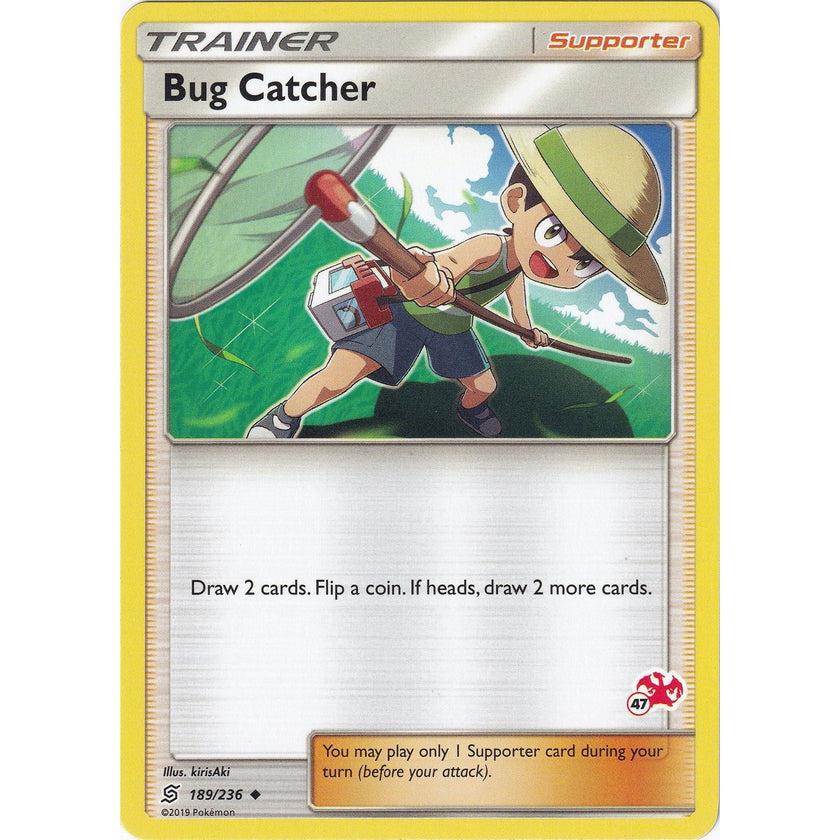 Bug Catcher - 189/236 (#47 Charizard Stamped) (189/236) (BTA)