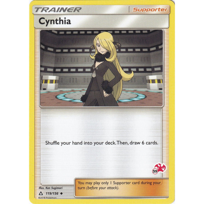 Cynthia - 119/156 (#59 Charizard Stamped) (119/156) (BTA)