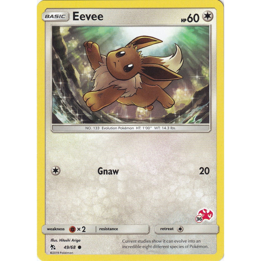 Eevee - 49/68 (#36 Charizard Stamped) (049/068) (BTA)