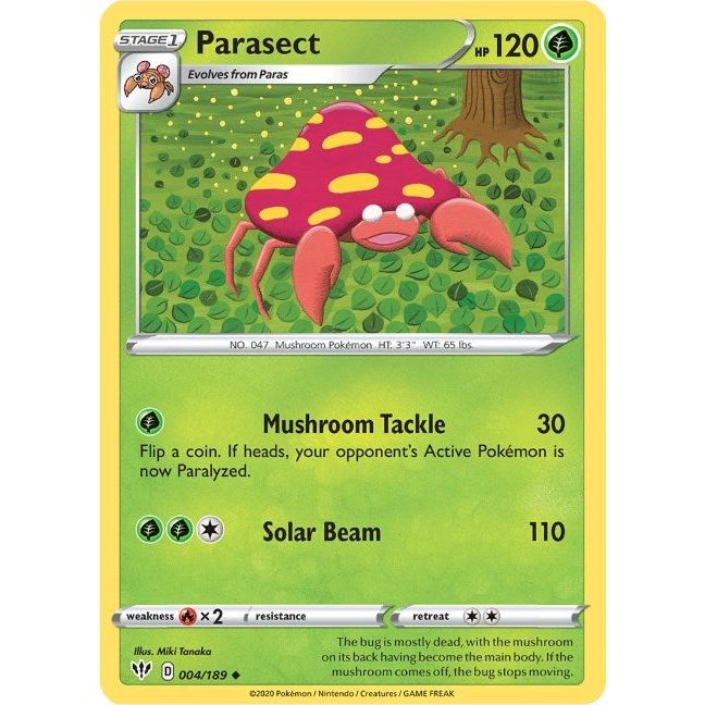 Parasect (004/189) (SWSH03)