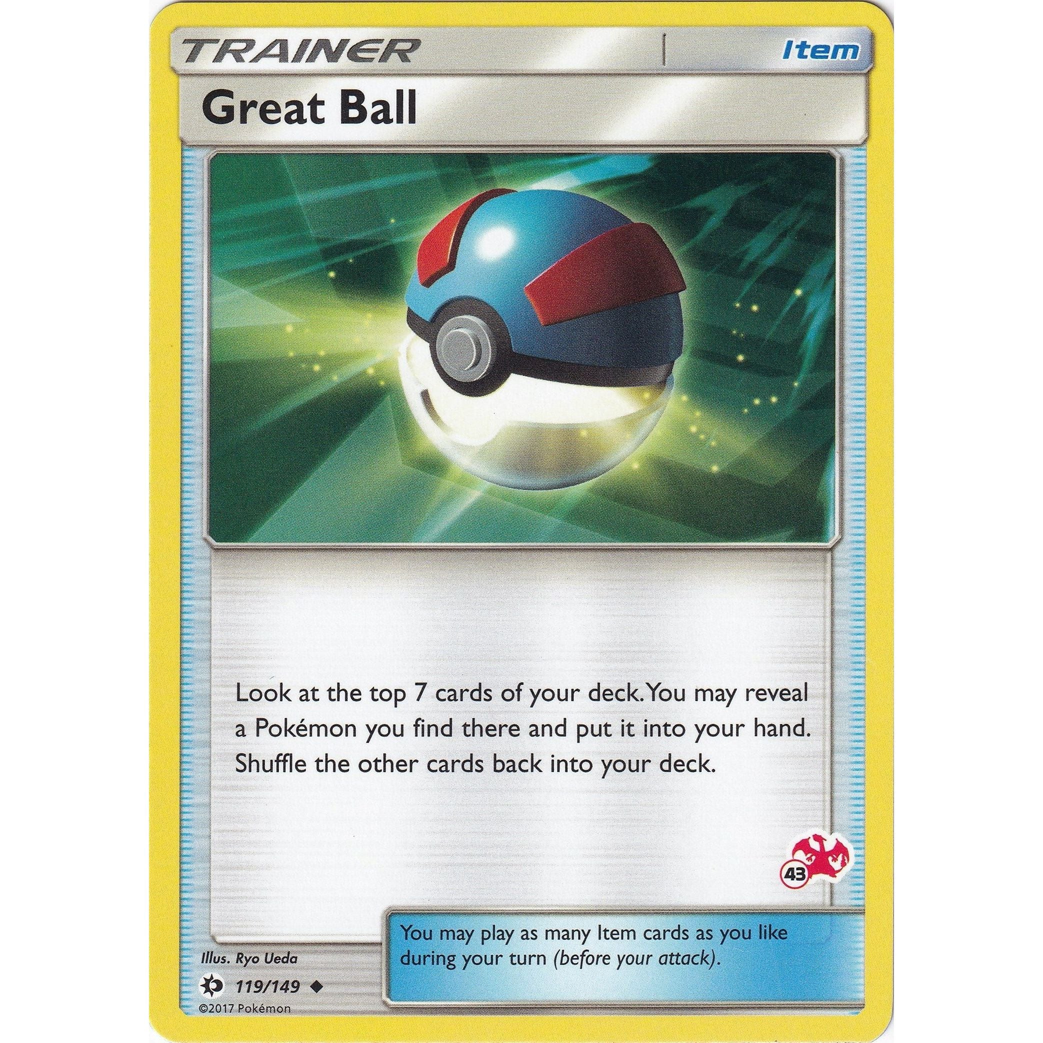 Great Ball - 119/149 (#43 Charizard Stamped) (119/149) (BTA)