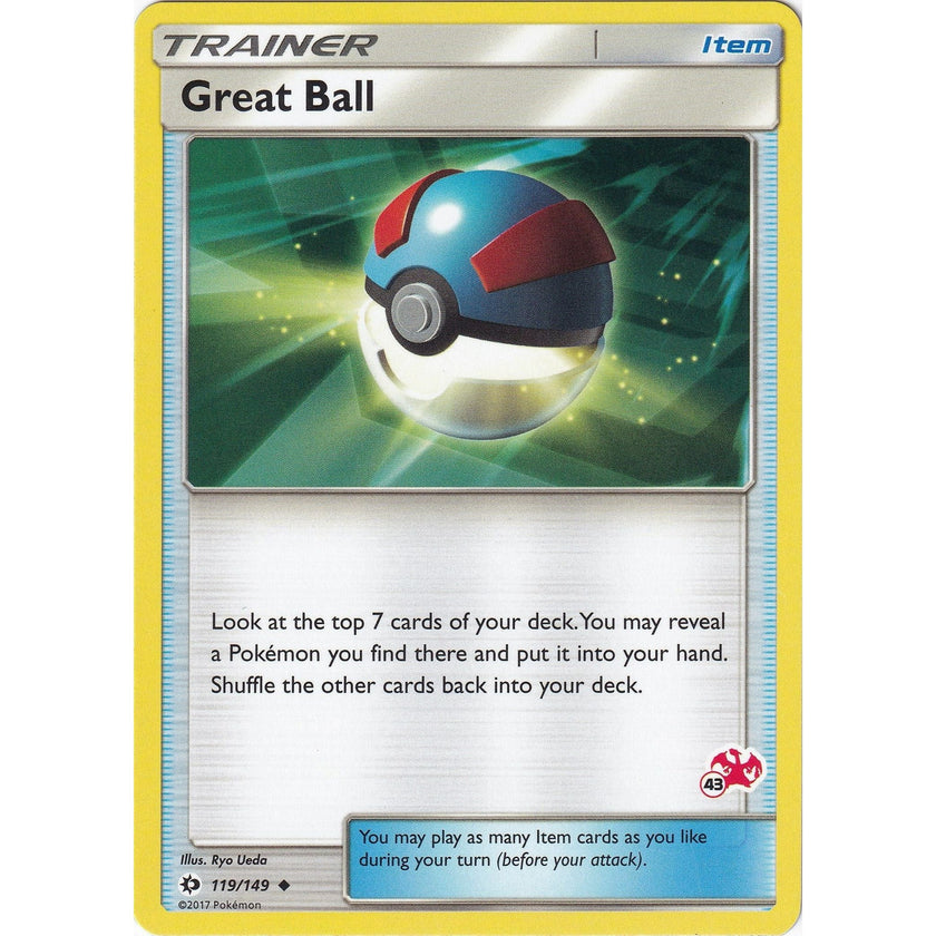 Great Ball - 119/149 (#43 Charizard Stamped) (119/149) (BTA)