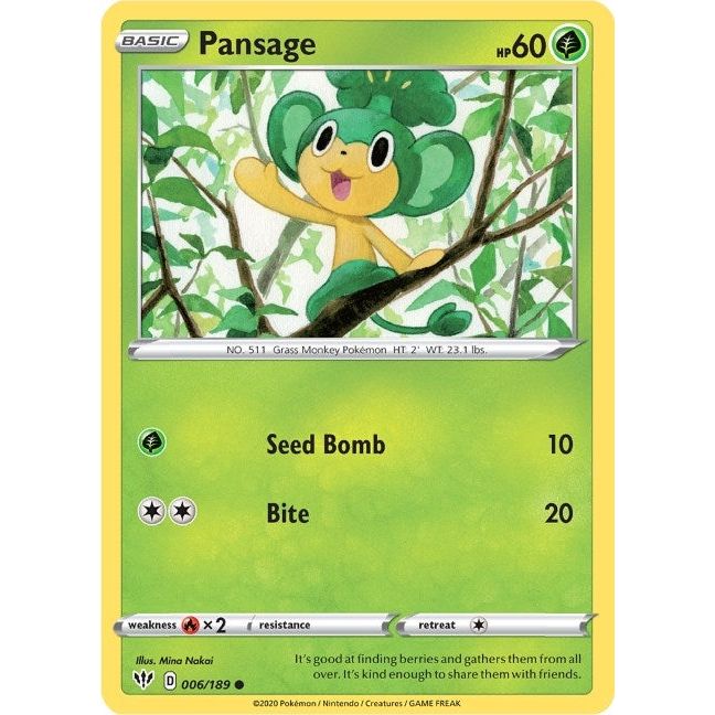 Pansage (006/189) (SWSH03)