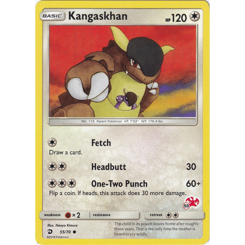 Kangaskhan - 55/70 (#53 Charizard Stamped) (055/070) (BTA)