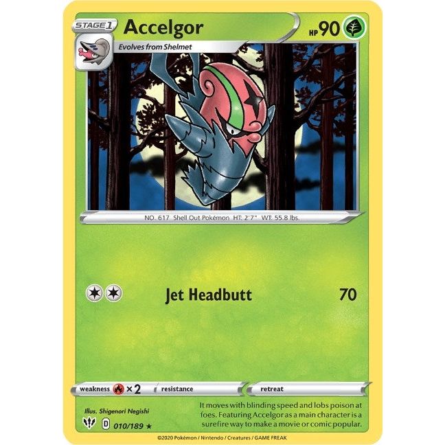Accelgor (010/189) (SWSH03)
