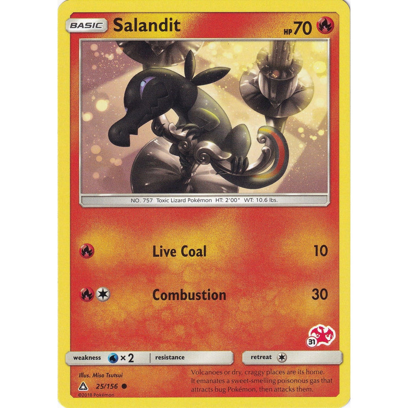 Salandit - 25/156 (#31 Charizard Stamped) (025/156) (BTA)