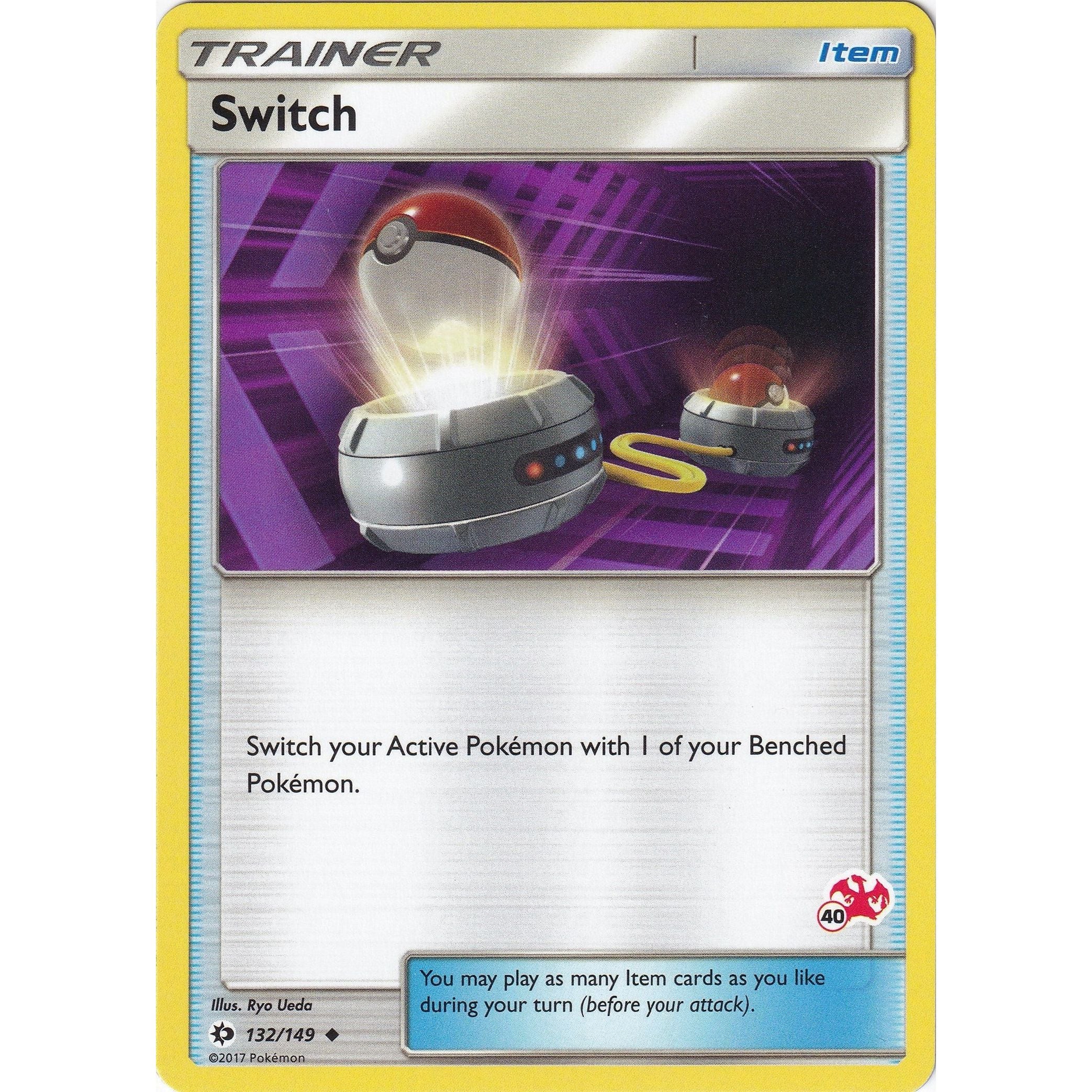 Switch - 132/149 (#40 Charizard Stamped) (132/149) (BTA)
