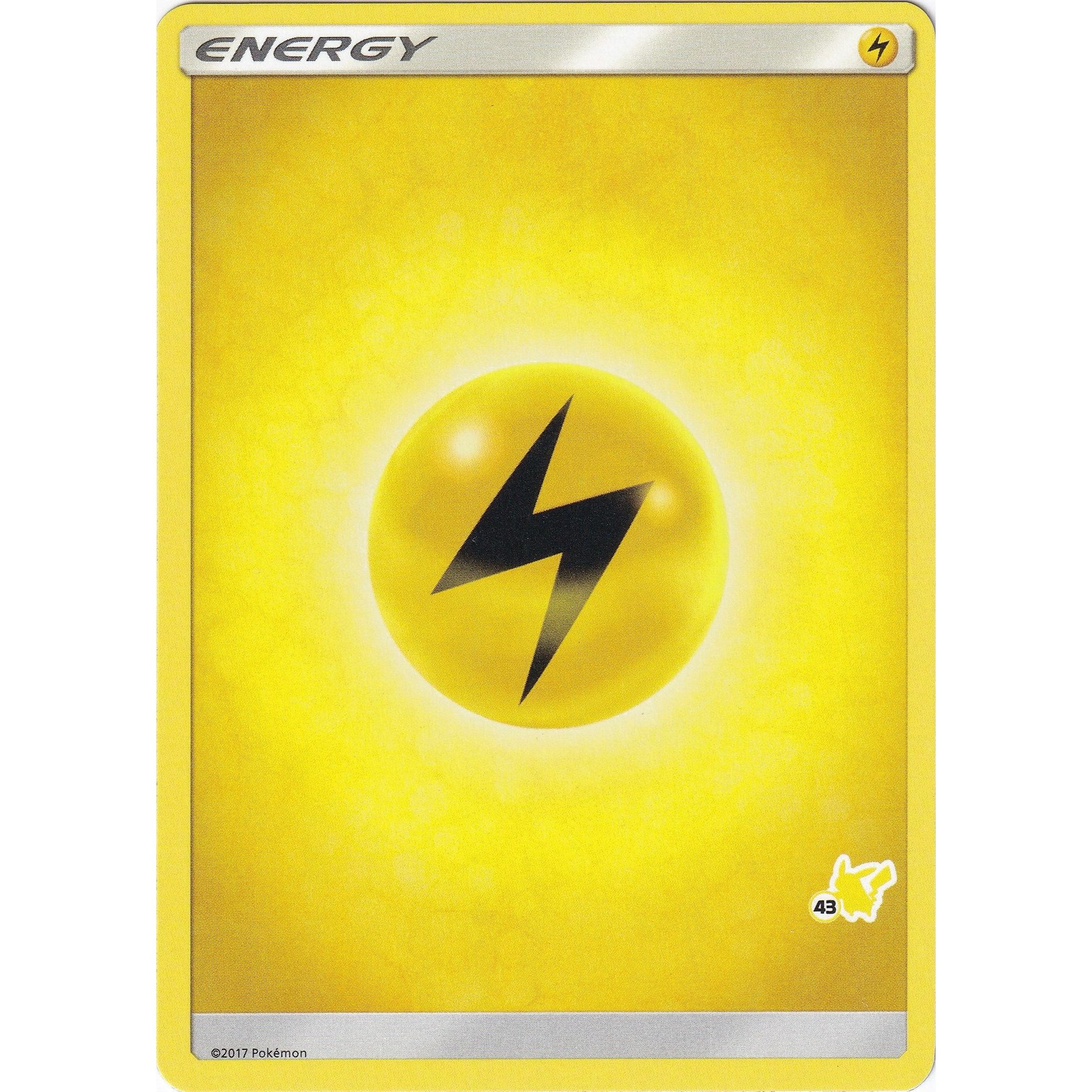 Lightning Energy (#43 Pikachu Stamped) (BTA)