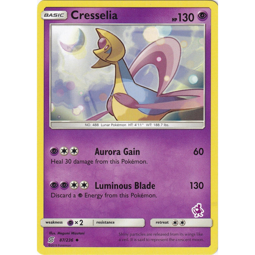 Cresselia - 87/236 (Mewtwo Stamped) (087/236) (BTA)